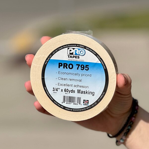 MASKING TAPE 3/4inchX60YD